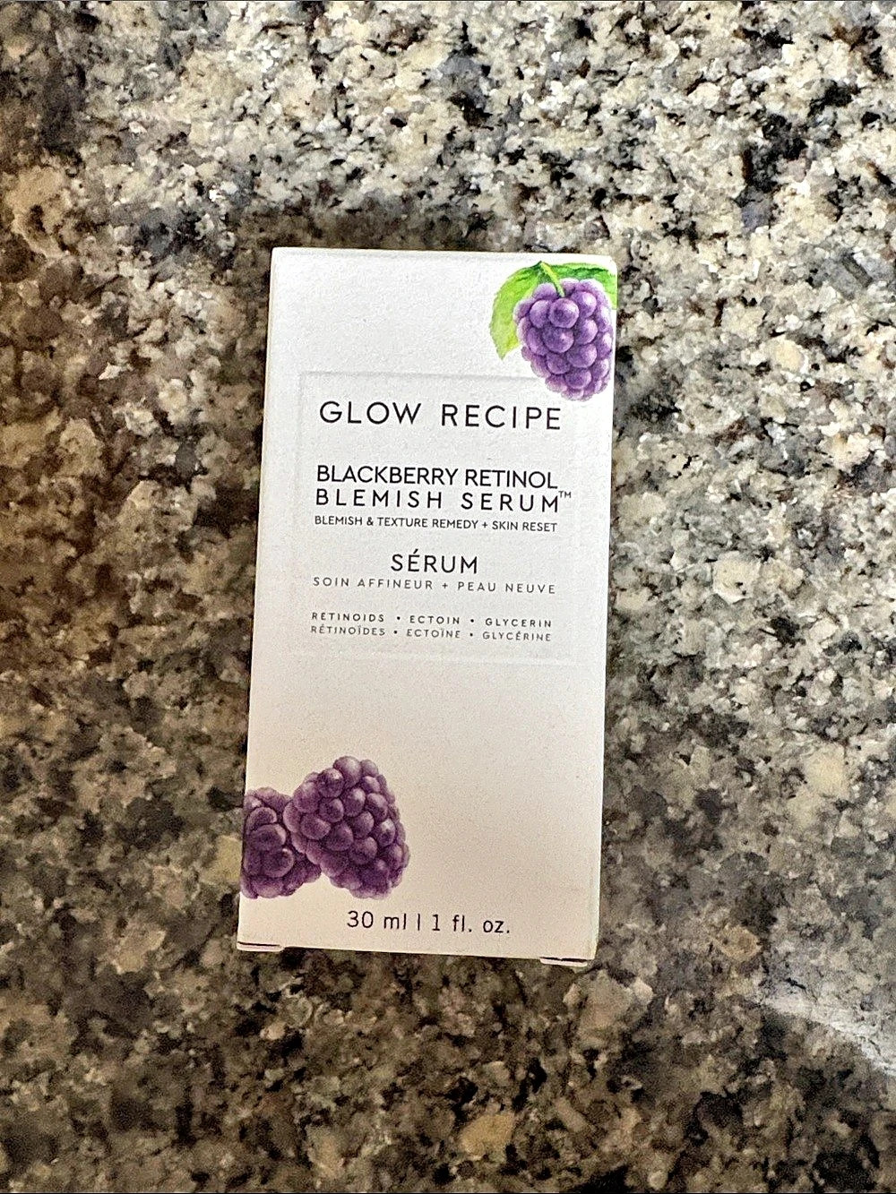 Glow Recipe Blackberry Retinol Blemish Serum Retinol Serum NWT